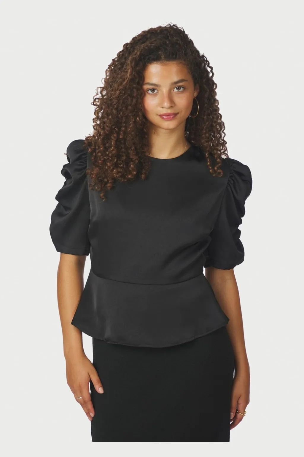 Nnbenua Heavy Sateen Blouse 167069