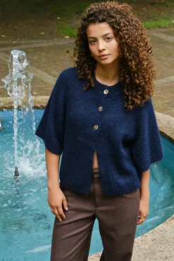 Nnbenuta Fluffy Knit Cardigan 165816