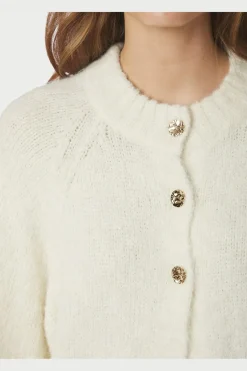 Nnbenuta Fluffy Knit Cardigan 165816