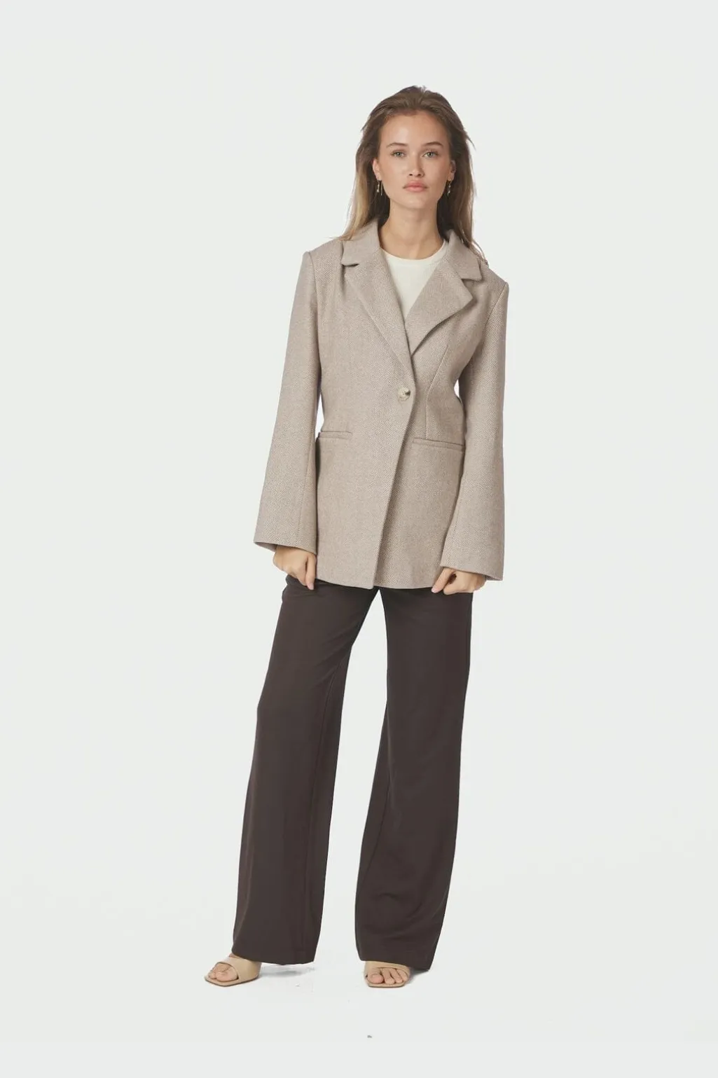 Nnbowie Herringbone S Blazer 167664