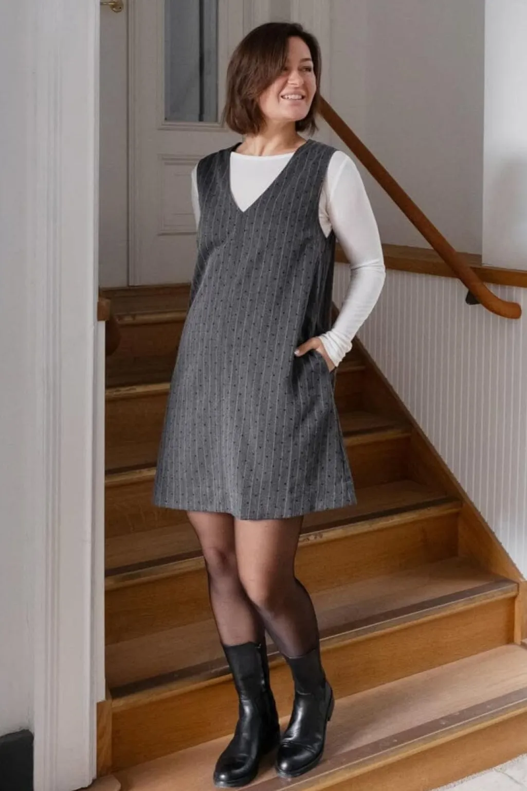 Nncaila Mini Dot Dress 167259