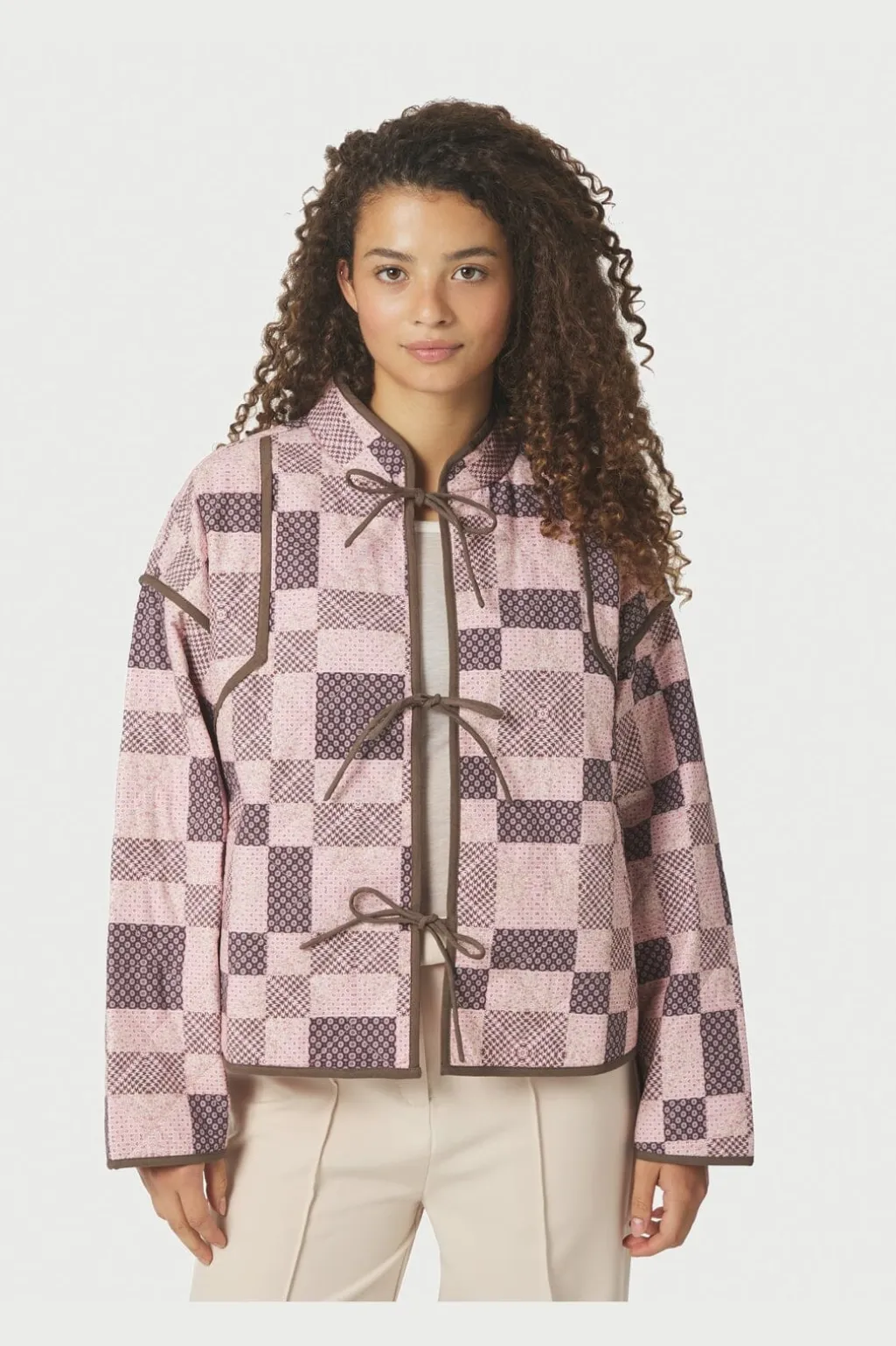 Nncalah Square Mix Jacket 164793
