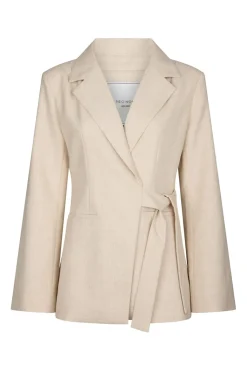 Nncarmia Melange Tie Blazer 168227
