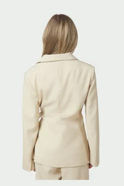 Nncarmia Melange Tie Blazer 168227