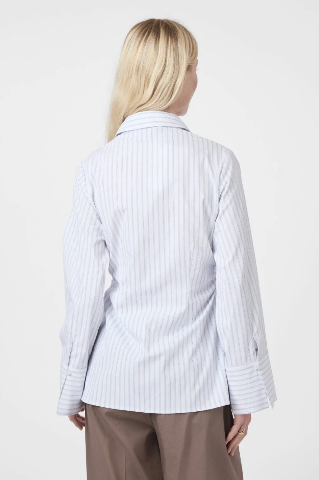 Nncaroli Slim Stripe Shirt 166220