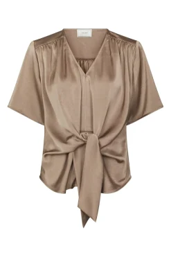 Nncasadia Heavy Sateen Blouse 165695