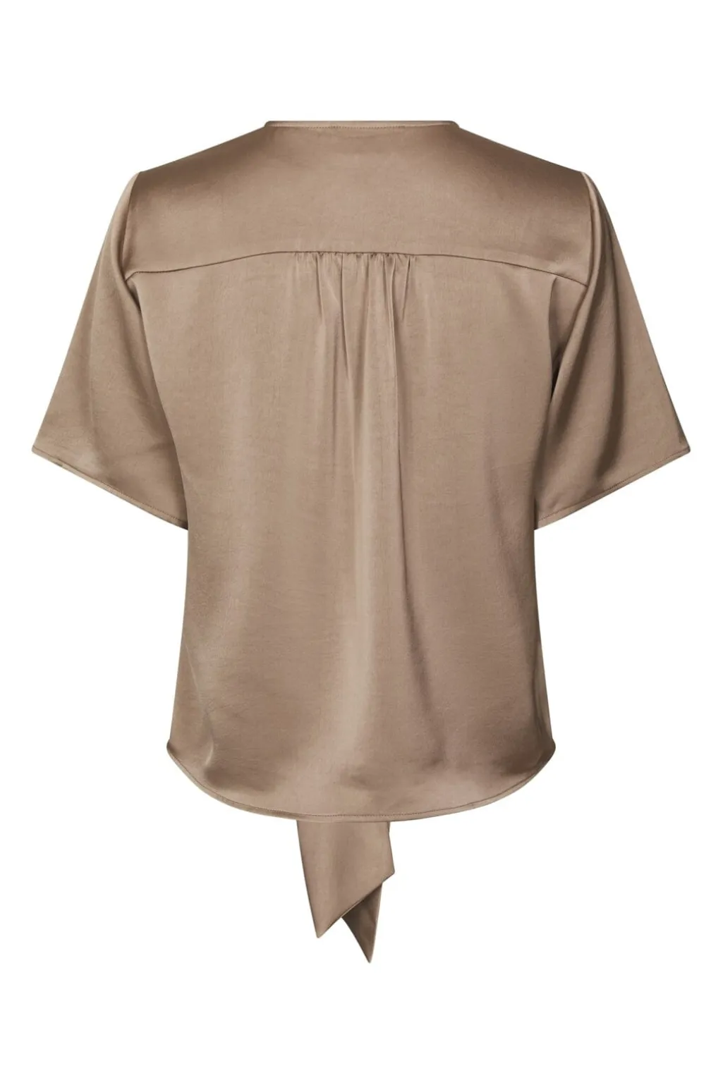 Nncasadia Heavy Sateen Blouse 165695