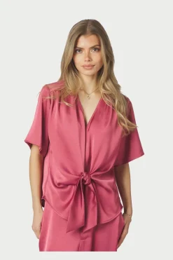 Nncasadia Heavy Sateen Blouse 165695