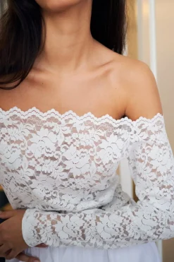 Nncasadi Lace Flower Blouse 162631