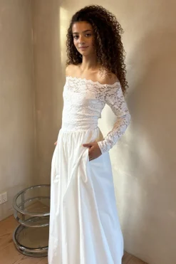 Nncasadi Lace Flower Blouse 162631