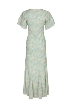 Nncelesse Print Chiffon Dress 167704