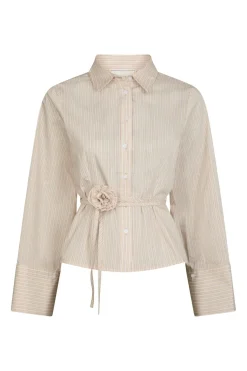 Nnclarida Rose Stripe Shirt 166504