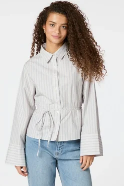 Nnclarida Stripe Shirt 164934