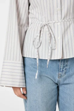 Nnclarida Stripe Shirt 164934