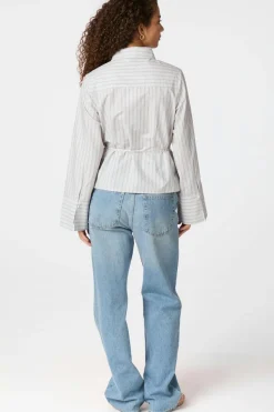 Nnclarida Stripe Shirt 164934