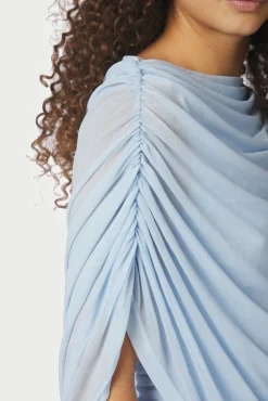 Nncottuna Drapy Mesh Top 167205