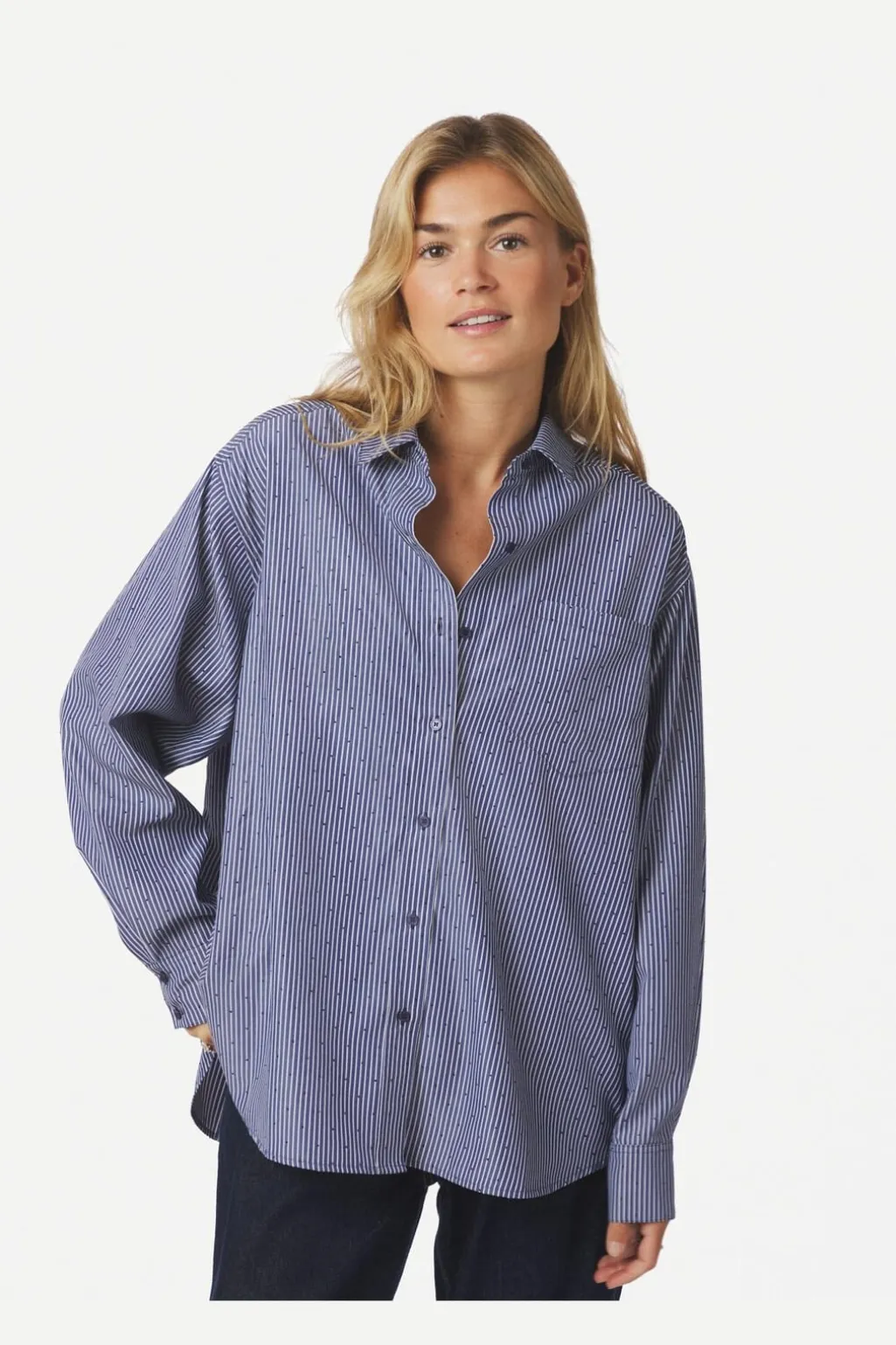Nndalma B Stripe Stone Shirt 164520