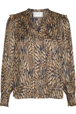 Nndavina Pattern Blouse 166259
