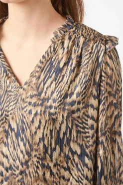 Nndavina Pattern Blouse 166259