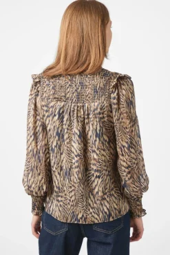Nndavina Pattern Blouse 166259