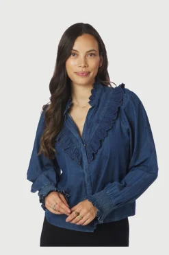 Nndegas Denim Blouse 166229