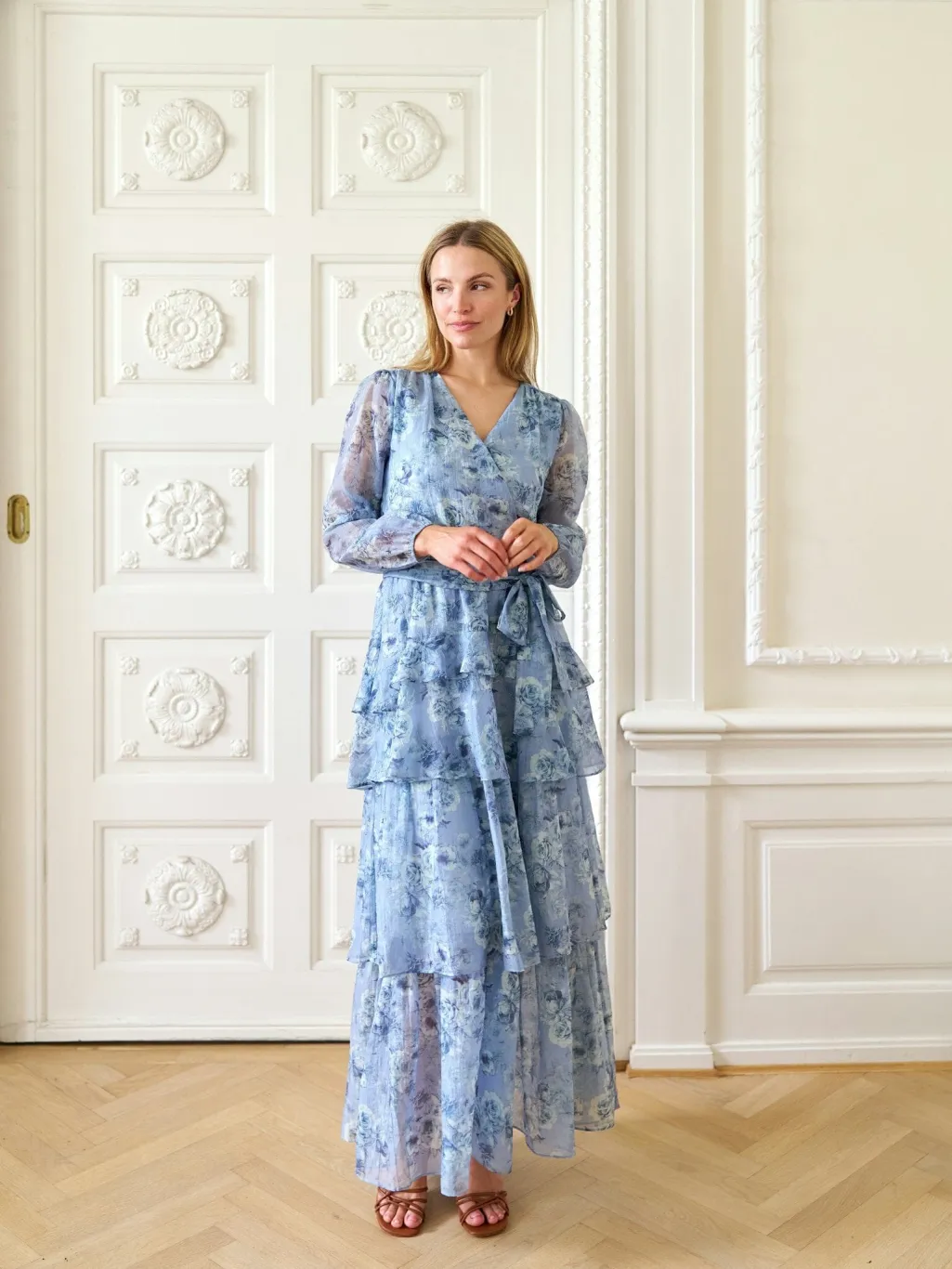 Nndenila Crepe Print Dress 167618
