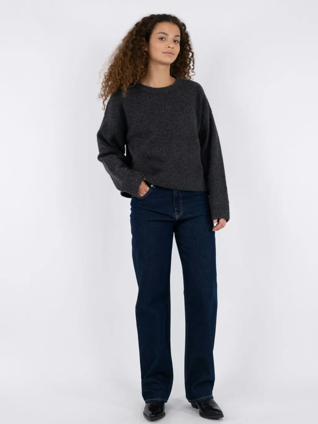 Nndetri Solid Knit Blouse
