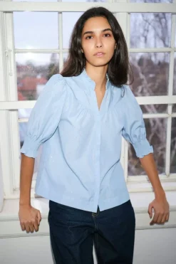 Nndiana B Stripe Stone Blouse 164327