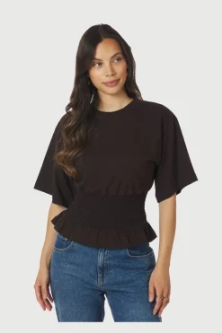 Nndray Boxy Smock Tee 165720