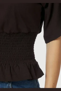 Nndray Boxy Smock Tee 165720