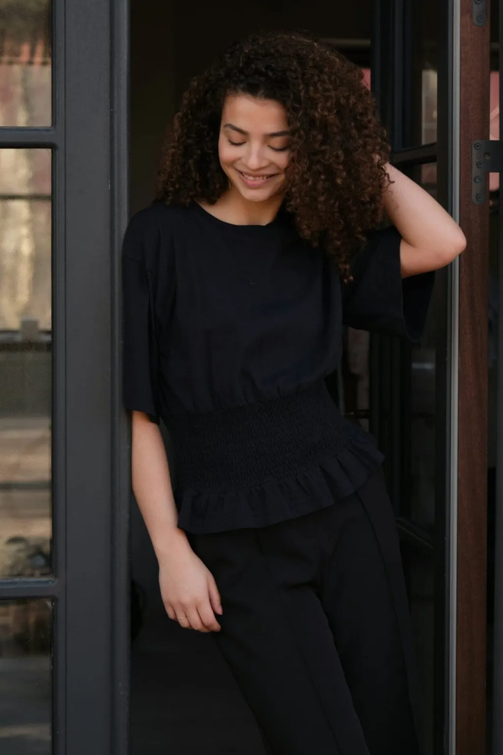 Nndray Boxy Smock Tee 165720
