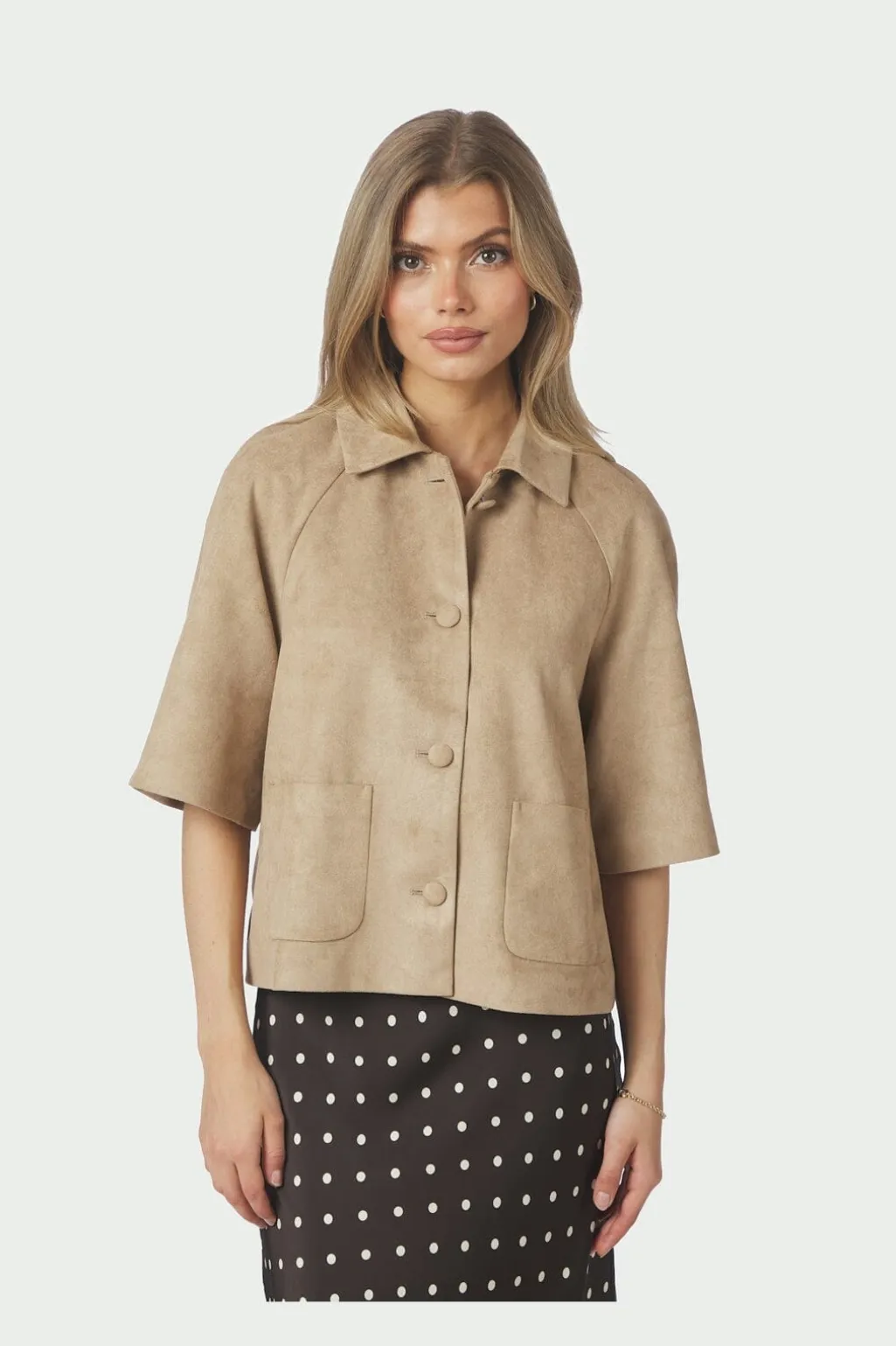 Nneditta Faux Suede Jacket 168268