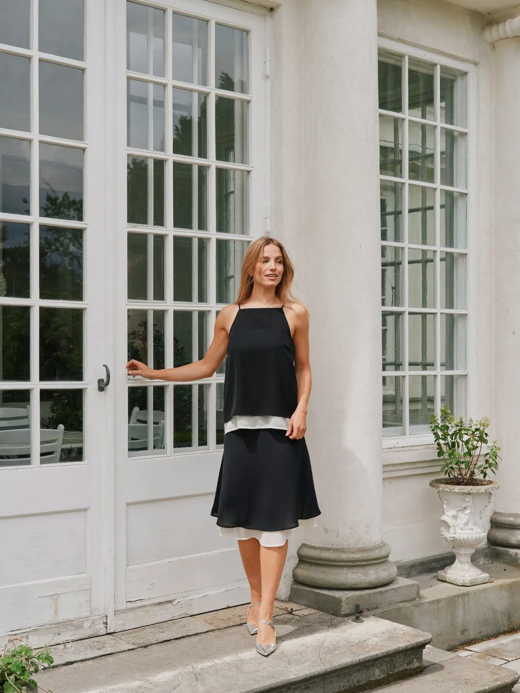Nnelinor Chiffon Skirt 168109