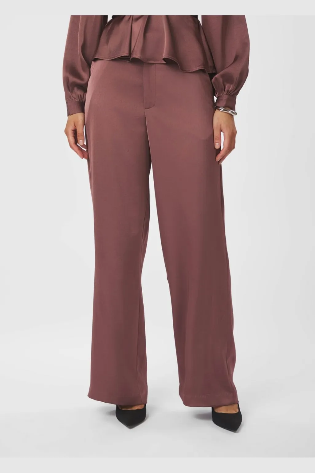 Nnemmett Heavy Sateen Pants 164136