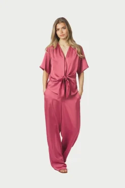 Nnemmett Heavy Sateen Pants 164136