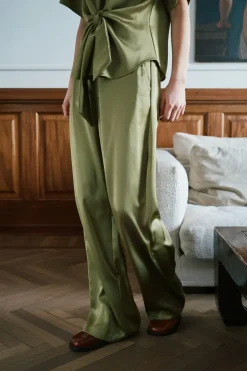 Nnemmett Heavy Sateen Pants 164136