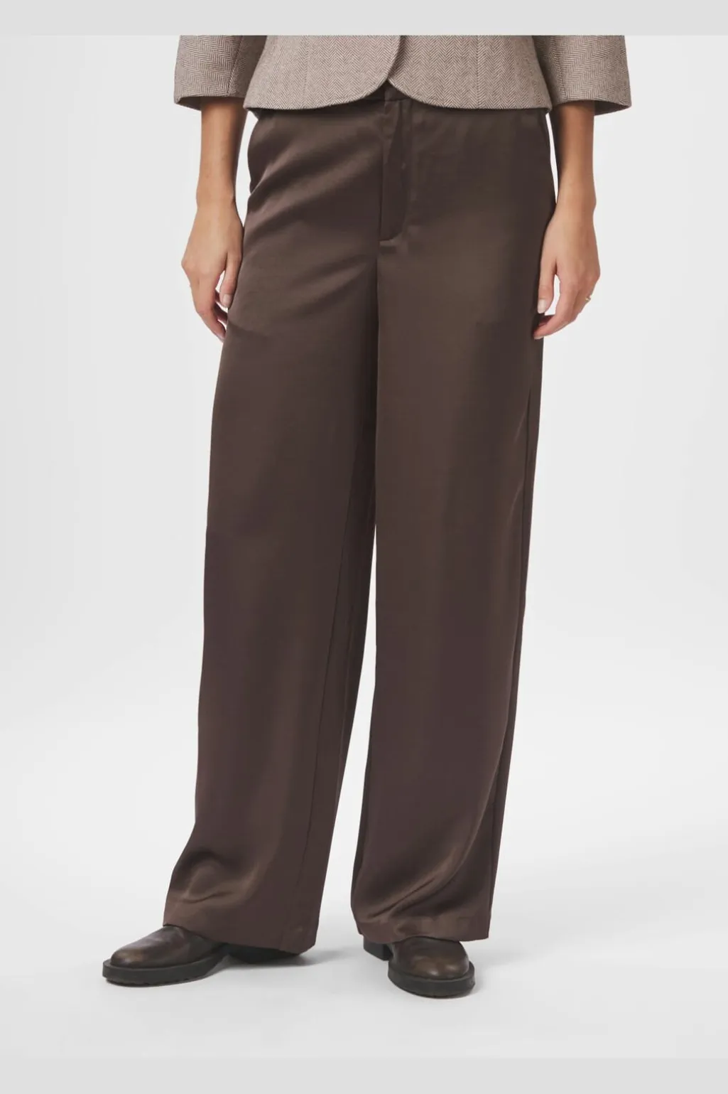 Nnemmett Heavy Sateen Pants 164136