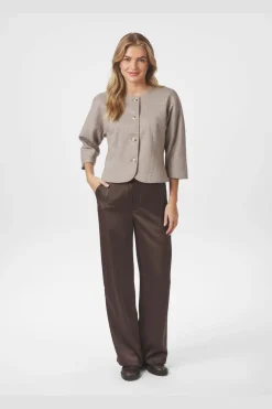 Nnemmett Heavy Sateen Pants 164136