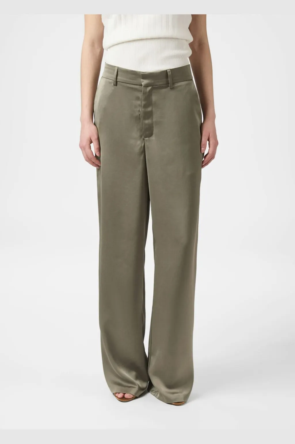 Nnemmett Heavy Sateen Pants 164136