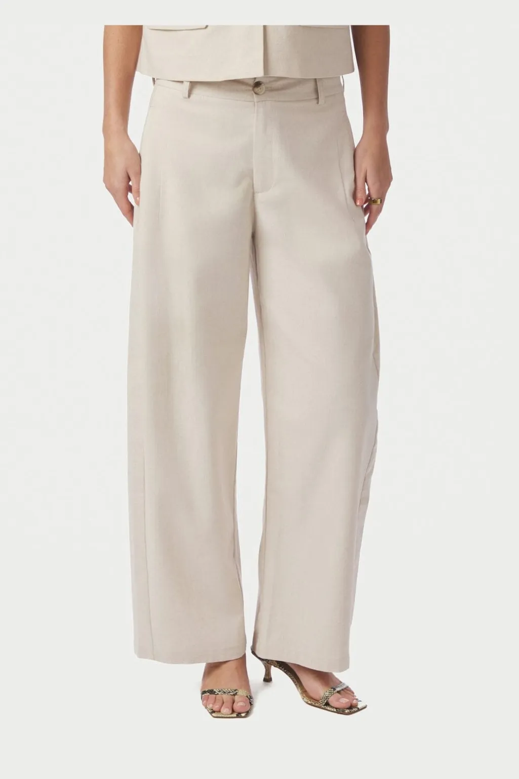 Nnessiall Linen Pants 169044