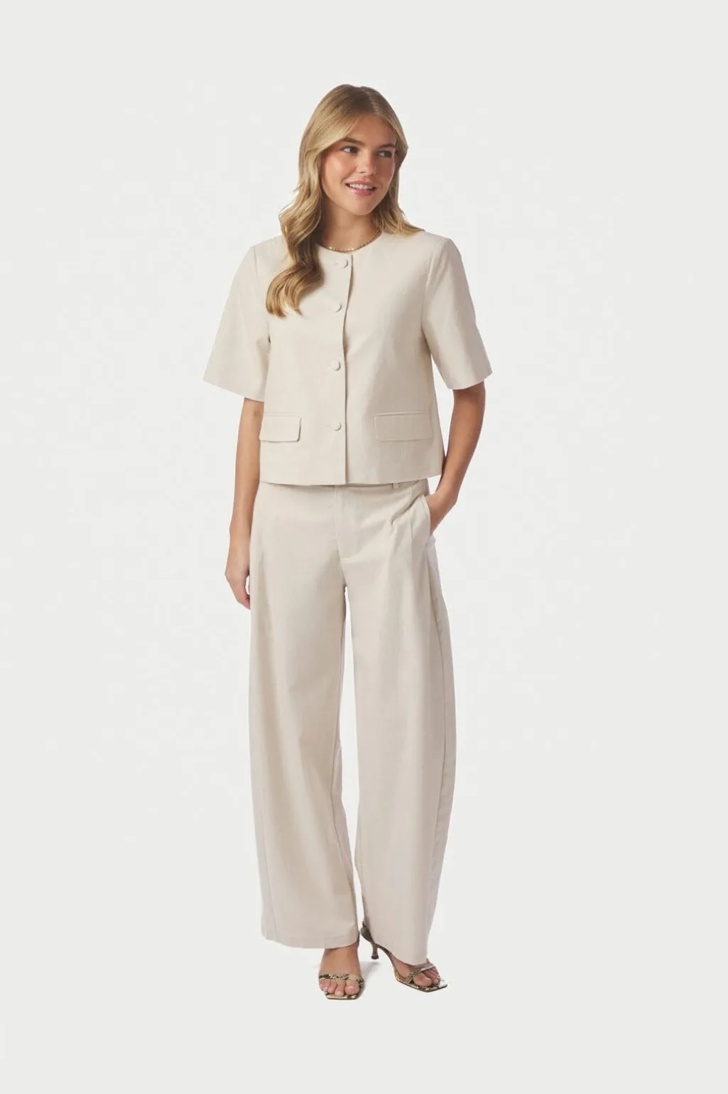 Nnessiall Linen Pants 169044