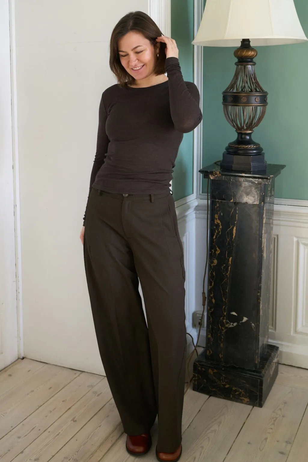 Nnessiall Structure Pants 168522