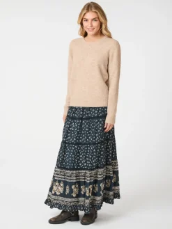 Nnfelicia Mini Border Skirt 162569