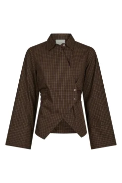 Nnfenli Small Check Shirt 170086