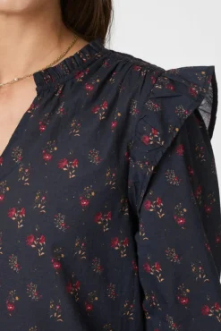 Nnfilja Fine Print Blouse 166551