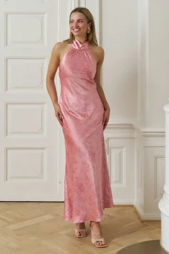 Nnfiona Pattern Satin Dress 168367