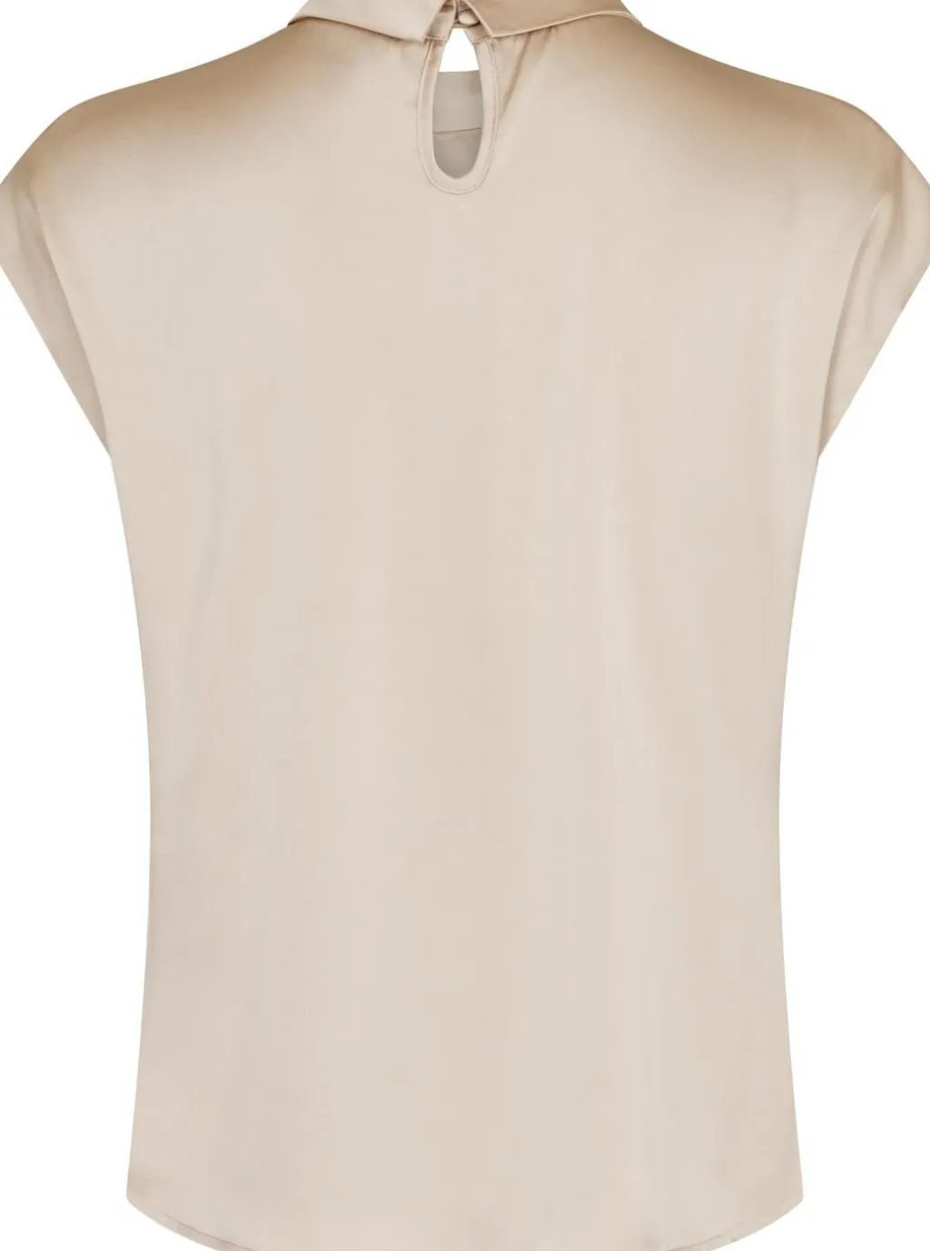 Nnfleur Drapy Satin Blouse