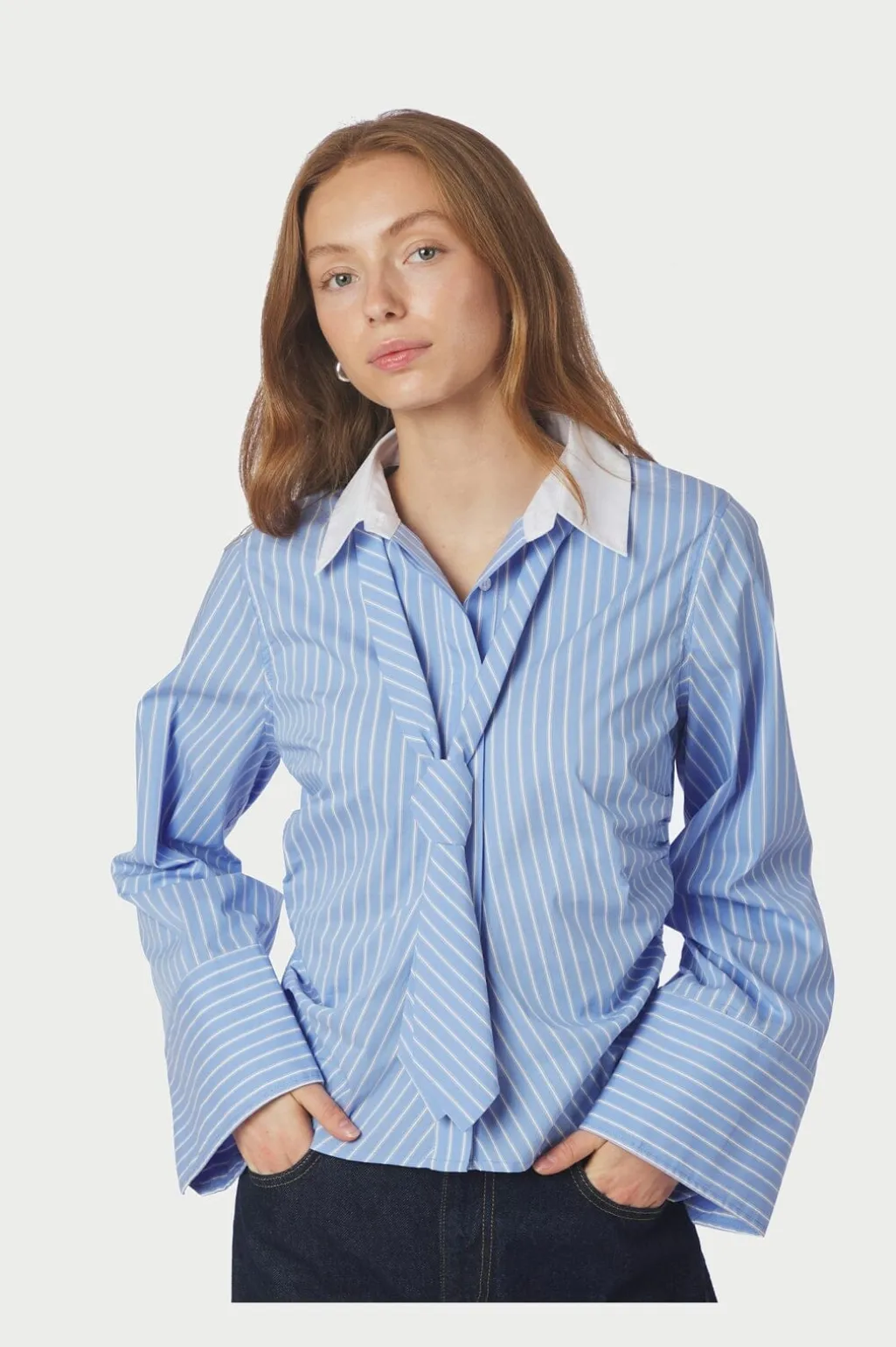 Nnfrancesca Stripe Shirt 165981