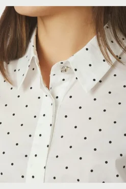 Nnfrannie Dot Shirt 166006