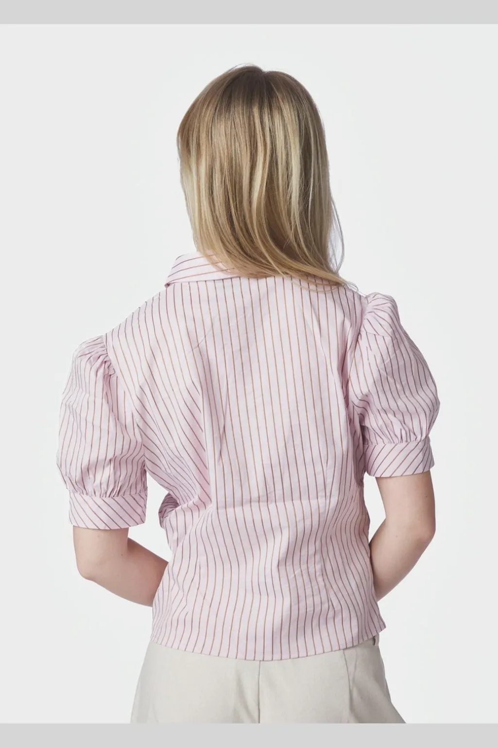 Nnfrannie Structure Stripe Shirt 169900